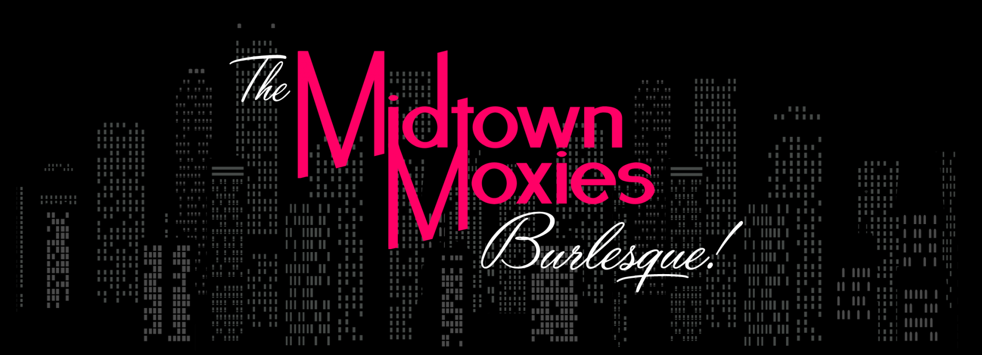 A promotional graphic of the Midtown Moxies' name.
