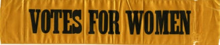 suffrage banner