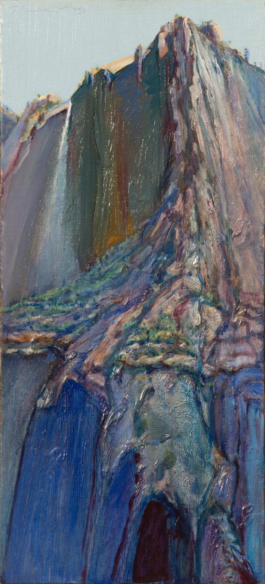 Painting of Yosemite, by Thiebaud