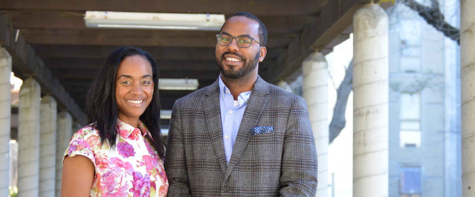 Husband and wife Torry and Maisha Winn co-direct the Transformative Justice in Education Center at UC Davis/UC Davis photo